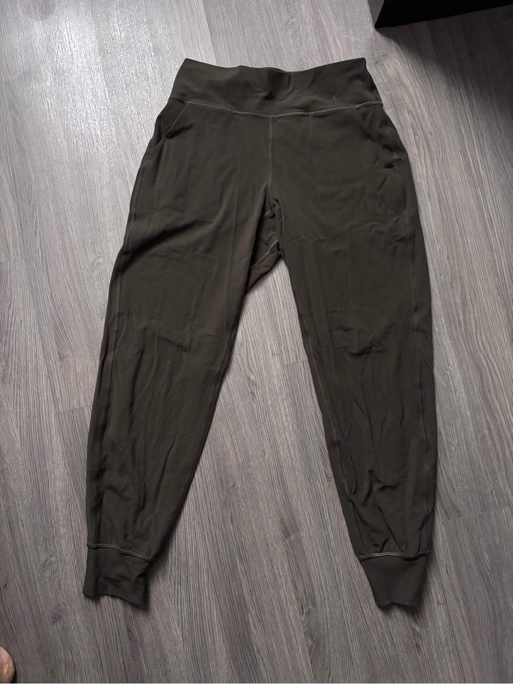 lululemon athletica Olive Green High-Rise Jogger Pants